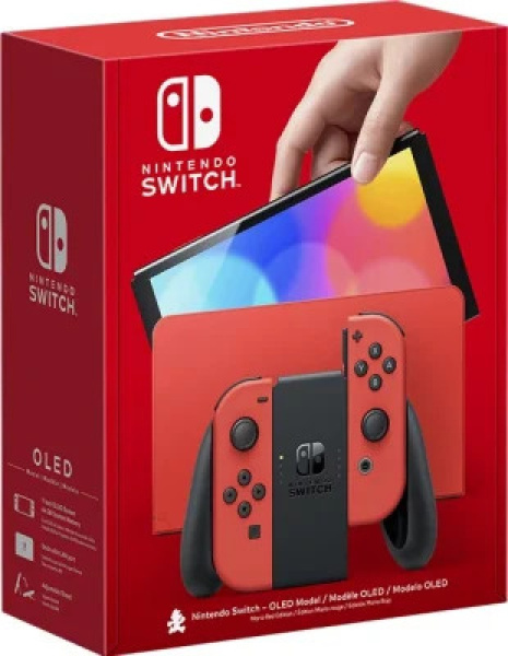 Игровая приставка Nintendo Switch OLED Mario Red Edition